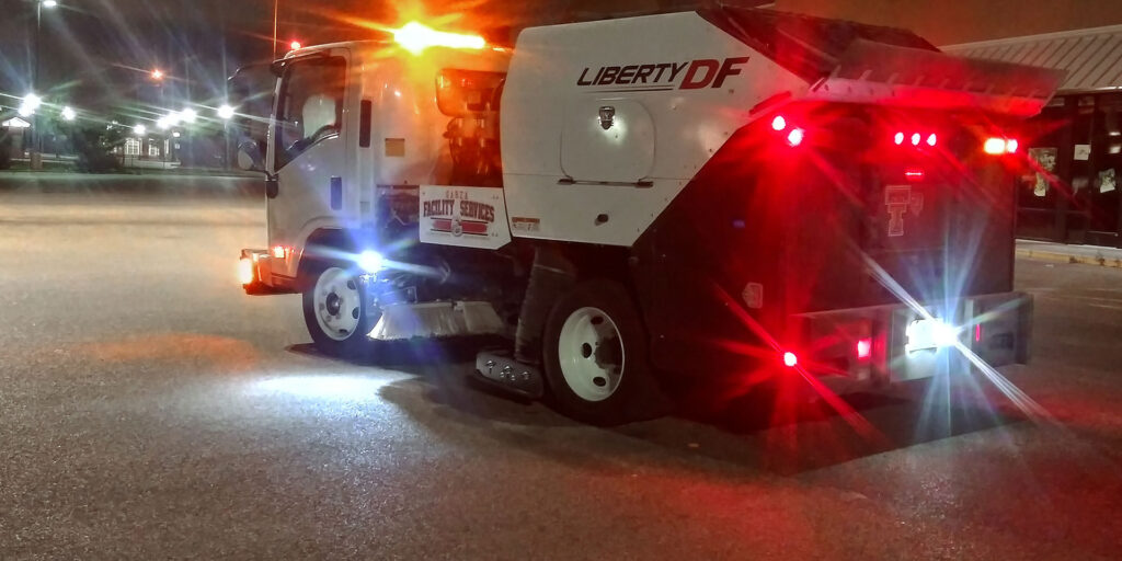 Lubbock, Texas Parking Lot Sweeping Services