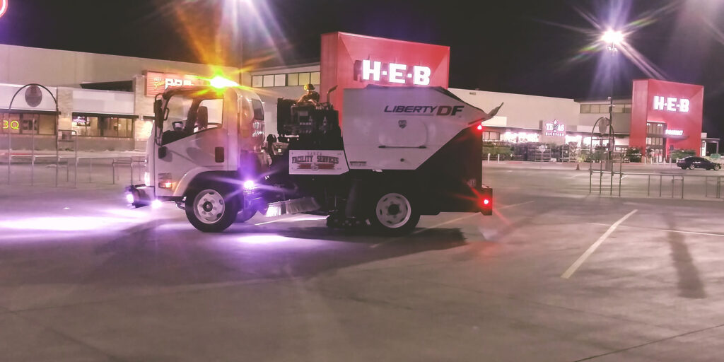 Lubbock, Texas Parking Lot Sweeping Services