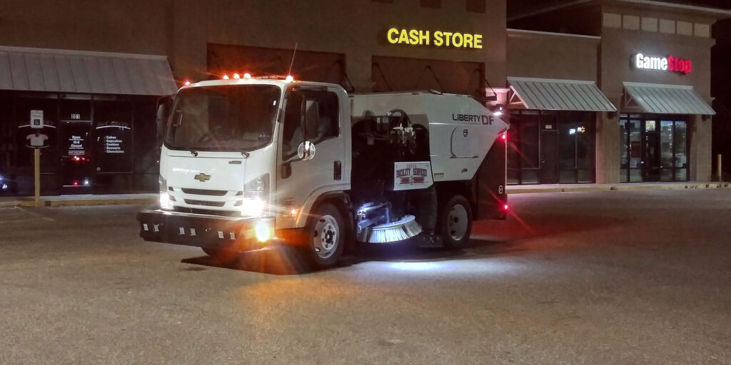 Lubbock, Texas Parking Lot Sweeping Services