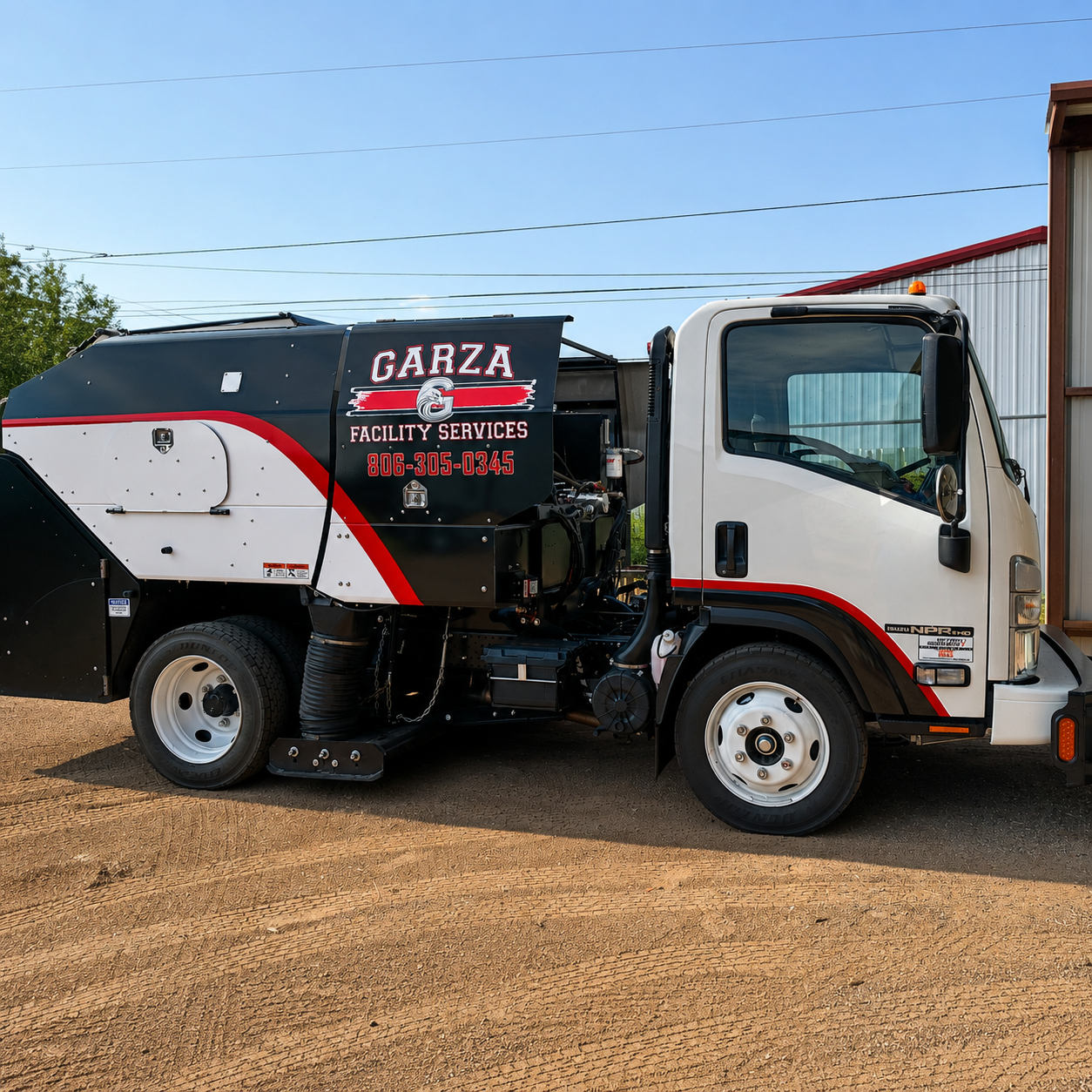 Garza New Truck Wrap